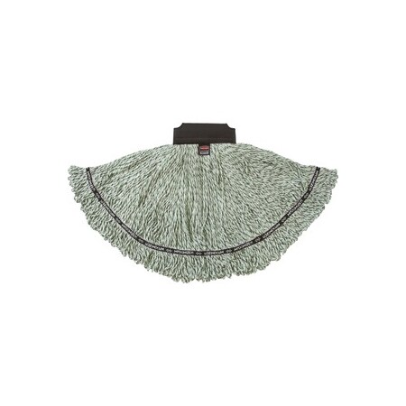 Rubbermaid Commercial Mop, Blend, Mf, Maximzr, Med, Gn RCP1924815CT